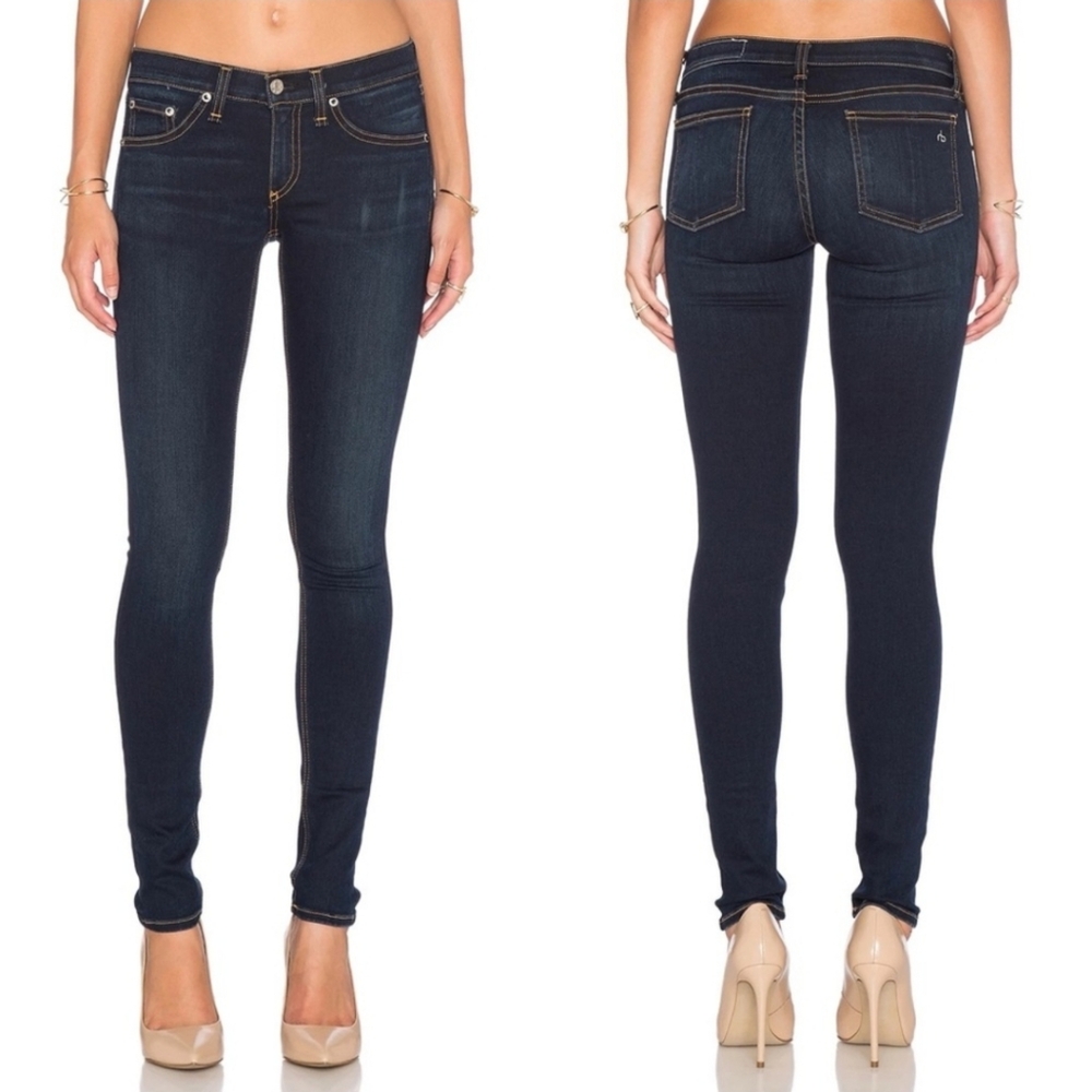EUC Rag & Bone Cate Bedford Skinny Full Length Mid Rise Jeans - Picture 1 of 9